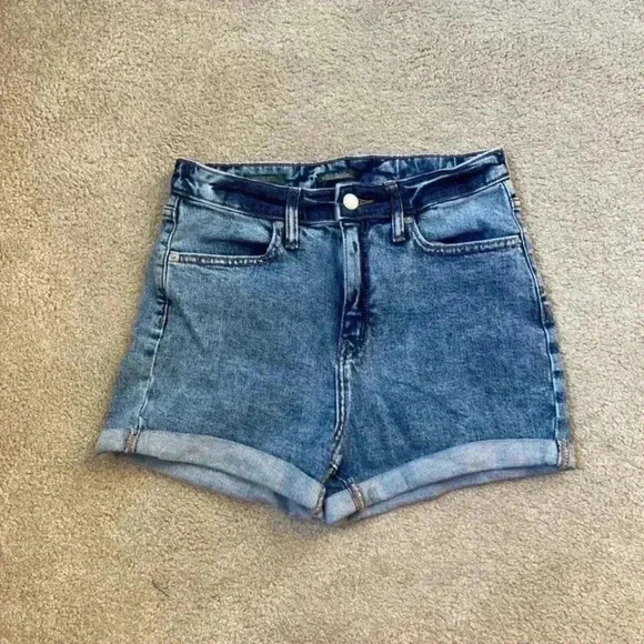 Wild fable high rise acid wash shorts in size 4 / 27 - Picture 1 of 3
